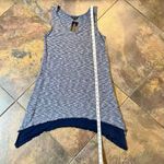 NWT Yak n Yeti Blue Tank Shark Tooth Dress Small Photo 4
