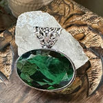 Chrome Diopside Silver Jewelry Pendant Green Photo 0