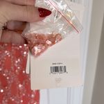 Mac Duggal NWT  Coral Pink Sequined Plunge Neck Sleeveless Column Gown - 5669 Photo 7
