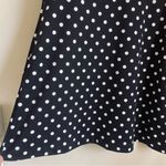 Anthropologie  Postmark Polka Dot Dress Black and White size S Photo 7