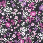 Speechless Floral Purple Long Sleeve Mini Dress Size 0 Photo 1