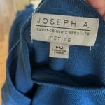 Joseph A Tasseled Sweater Blue Comfy Lightweight Photo 3