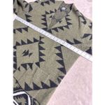 Frye  Women's The Cozy Cardigan, Green (Burnt Olive Combo), Size Large Photo 6