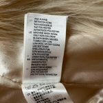 H&M Divide Women's Ivory Faux Fur Vest Size 2 Crop Boho Festival Hippie Photo 4