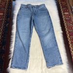 Madewell 90’s Straight Crop Concho Wash Jeans Photo 1