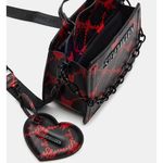 Steve Madden Viral Halloween Bevelyn Dripping Bleeding Hearts HandBag Photo 2