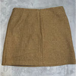 Women's BARAMI COUTURE Tweed Mini Skirt Size 12 Brown Photo 3