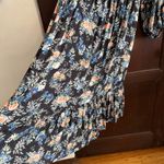 WAYF | Flowy Floral Peasant Style Midi Dress | Long Sleeve Women's Size Medium Photo 3