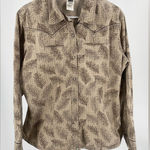 The North Face  women’s‎ yoked western shirt with clear snaps, size XL Photo 0