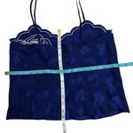 Victoria's Secret Vintage Victoria’s Secret Gold Label Floral Jacquard Camisole with White Orchid Photo 4