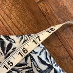 Lucky Brand  100% linen blue floral vneck dress small Photo 8