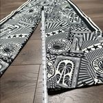 Farm Rio  Adidas Tiro Wide Leg Track Pants Tropical Print Black White Size XS Photo 12