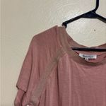 Rose + Olive  Dusty Pink Short Sleeve Top Photo 5