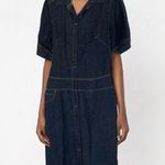 Paul Frank Vintage Denim Midi Dress Size 8 Photo 0