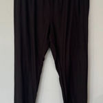 Maurice's  Solid Black Pull On Pants Women's Size Large Polyester & Spandex Casual Photo 0