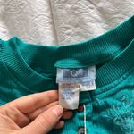 NWT: Turquoise embroidered t shirt Size 3X Photo 7