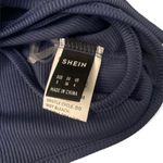 SheIn Blue Cross Halter Wrap Crop Top - Size S (Never Worn) Photo 2