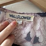 Wallflower pink purple floral kimono duster Size M Photo 1