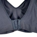 Bali  2X-Large Comfort Bra Stretch Adjustable Back Closure V-Neck Lined Black Photo 5