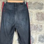 BDG Urban Outfitters Black Wash High Waisted Red Trim Jeans Photo 7