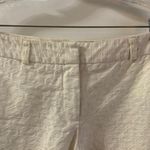 Trina Turk Off White Textured Wide Leg Trouser size 10 Photo 5