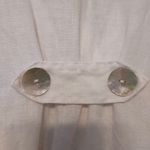 Jones New York Linen Hooded Button Up Front Beach Relaxed Fit Lightweight Jacket Photo 8