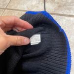 St John Collection Black Blue Knit Zip Up Collared Sweater Cardigan Size 6 lady Photo 6