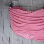 LA Hearts L.A. Hearts Pink Strapless Ruched Top Photo 6