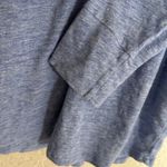 J. McLaughlin Blue Button Down Linen Blend Long Sleeve Shirt Top Women's Size M Photo 6