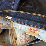 J Brand  Mid Rise Dark Wash Straight Leg Jeans | 25 Photo 5
