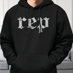 Taylor Swift  M Reputation Black Hoodie Album Merch Rep Unisex Adult Medium NEW Photo 0