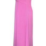 Vintage 90s Y2K Pink Whimsical Beaded Sequin Flower Prom Dress XL Fairycore Glam Photo 3