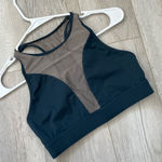 Popflex Sports Bra stellar crop mesh womens Teal (small) workout activewear gym Blue Photo 0