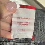 Oscar de la Renta Women 20W Single Button Grey Plaid Houndstooth Blazer Plus Photo 8