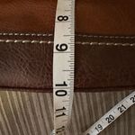 BORN Kinnewick Womens Faux Leather Convertible Satchel Handbag Brown Photo 10