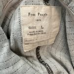 Free People  Gray Zip Hoodie Size L Photo 9