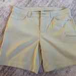 Eddie Bauer  Women's Pastel Green Cargo Shorts Photo 0