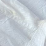 Johnny Was 3J by  Button Front Shirtdress with Floral Embroidery, White Size L Photo 10