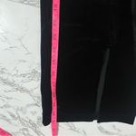 Spanx  women’s black Velvet Split Hem Wide Leg Pant pull on size L Photo 5