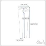 Liz Claiborne Denim Pleated Pants Dark Wash Cotton Blend Size 4 Photo 4