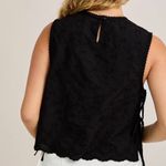 Le lis Black Bow Embroidered Top Photo 3