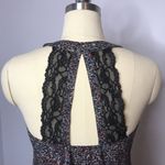 BCBGeneration Lace Back Ruffle Tank Photo 4