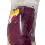 Adrianna Papell New Womens M V Neck Long Sleeve Textured Tunic Burgundy Glow Photo 12