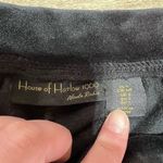 House Of Harlow 1960 Nicole Richie Womens Velvet Velour Pants Jogger Black Small Black Photo 7