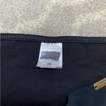 Banana Moon Black Bikini Bottom with Embroidered Side Details – Size 38 (M/6) Size M Photo 3