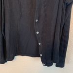 Wild Fable black cardigan sz m preppy office career winter fall comfy cozy Photo 3