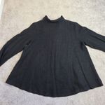 Bryn Walker Women Black Blazer Lagenlook Linen Made in USA Sz Small Minimalist Photo 4