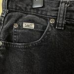 Lee Relaxed Straight Leg Black Jeans Size 18 Short Photo 3