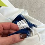 English Factory  Green Blue White Striped Mini Skirt Size Small Photo 5