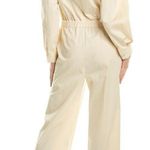 Theory NWT Chino Wash shirt jumpsuit cargo Size 2 Photo 1